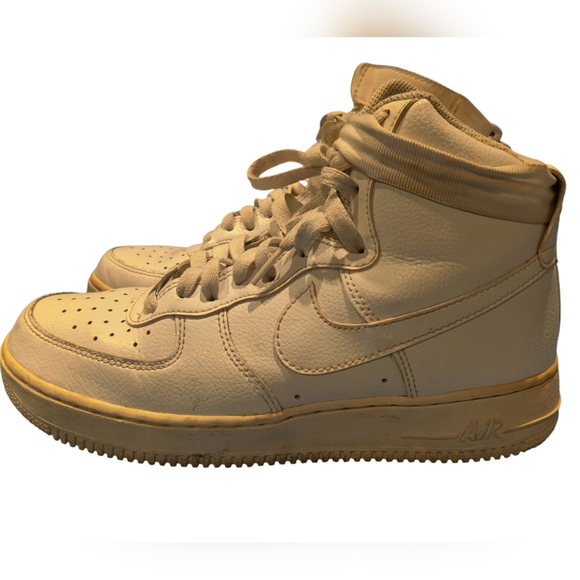 Nike Air Force One mid top basketball shoes men's size 8 - Picture 1 of 10